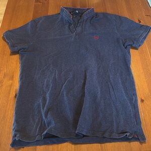 The Kooples Sport navy short sleeved shirt